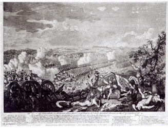 Schlacht bei Lobositz, 1. Oktober 1756